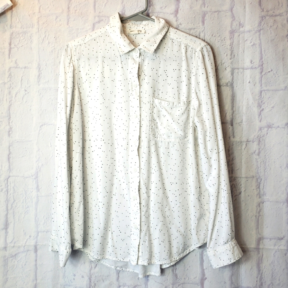 BEACHLUNCHLOUNGE Mini Stars Button-down Shirt Large